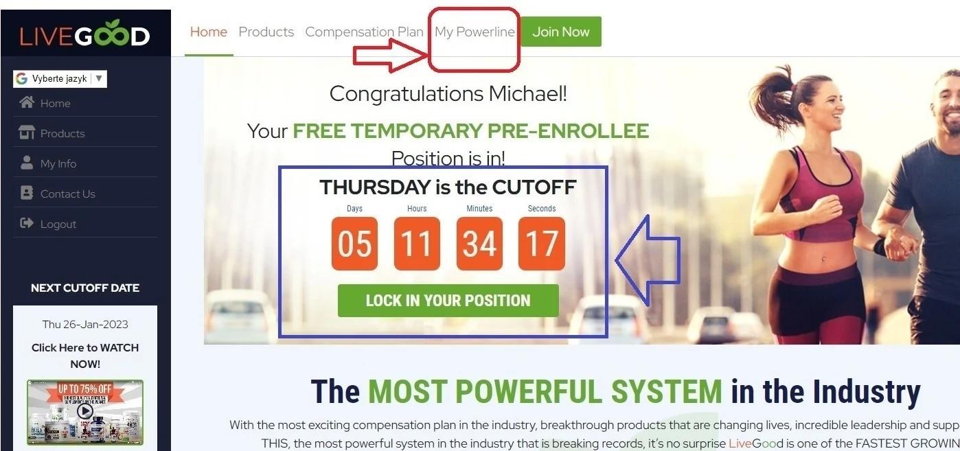 LiveGood - rychl\u00e1 registrace